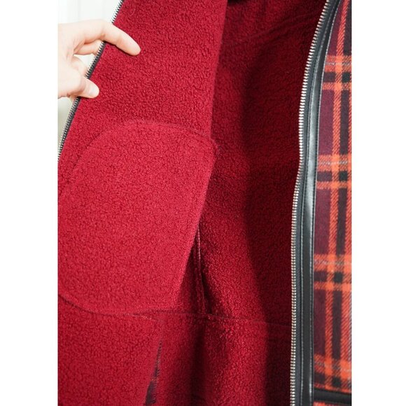 JouJou Premium Outerwear Tartan Plaid Jacket Size M - Picture 9 of 9